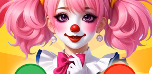 Clown Call & Fun Chat Header - AppWisp.com