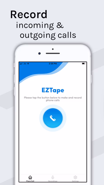 Record Phone Calls: EZTape Screenshot 3 - AppWisp.com Record Phone Calls: EZTape Screenshot 3 - AppWisp.com
