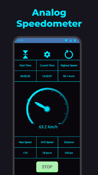 Speedometer: GPS Speed Tracker Screenshot 3 - AppWisp.com Speedometer: GPS Speed Tracker Screenshot 3 - AppWisp.com