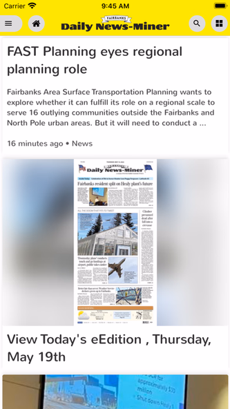 Fairbanks Daily News-Miner Screenshot 1 - AppWisp.com Fairbanks Daily News-Miner Screenshot 1 - AppWisp.com