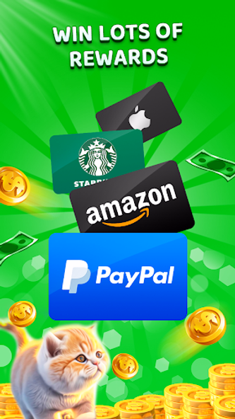 Lucky Cat - Play & Earn Money Screenshot 2 - AppWisp.com Lucky Cat - Play & Earn Money Screenshot 2 - AppWisp.com