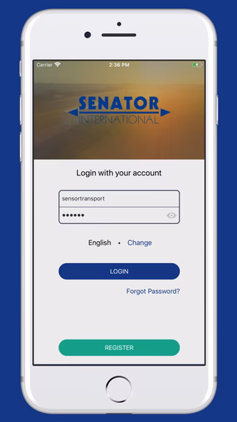 SENATOR Driver Screenshot 2 - AppWisp.com SENATOR Driver Screenshot 2 - AppWisp.com