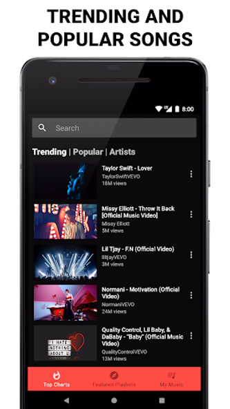 Music & Videos - Music Player Screenshot 1 - AppWisp.com Music & Videos - Music Player Screenshot 1 - AppWisp.com
