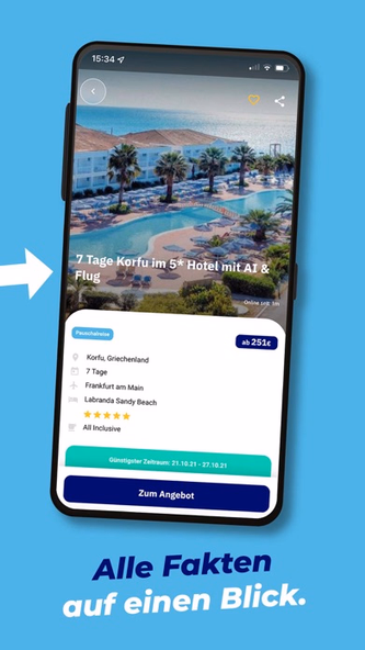 Urlaubstracker: Reisedeals Screenshot 2 - AppWisp.com Urlaubstracker: Reisedeals Screenshot 2 - AppWisp.com