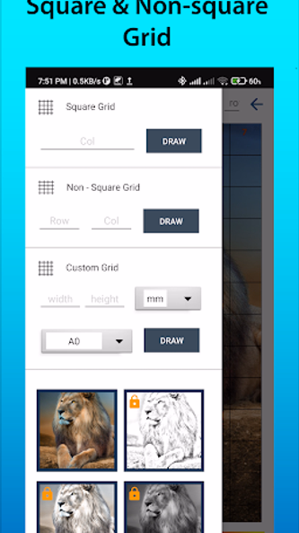 GridArt: Grid Drawing 4 Artist Screenshot 2 - AppWisp.com GridArt: Grid Drawing 4 Artist Screenshot 2 - AppWisp.com