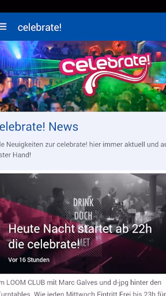 celebrate! Screenshot 1 - AppWisp.com celebrate! Screenshot 1 - AppWisp.com