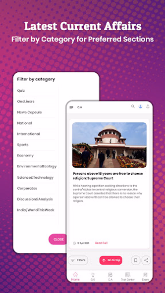 Current Affairs & GK App 2025 Screenshot 2 - AppWisp.com Current Affairs & GK App 2025 Screenshot 2 - AppWisp.com