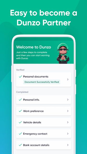 Dunzo Delivery Partner Screenshot 2 - AppWisp.com Dunzo Delivery Partner Screenshot 2 - AppWisp.com