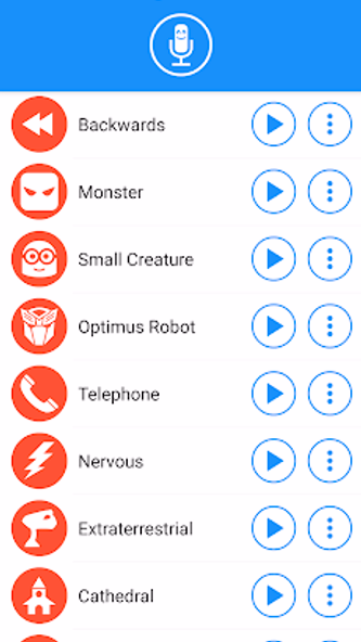 Voice changer with effects Screenshot 2 - AppWisp.com Voice changer with effects Screenshot 2 - AppWisp.com