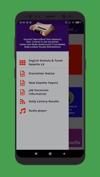 Sinhala and Tamil Gazette LK Screenshot 1 - AppWisp.com Sinhala and Tamil Gazette LK Screenshot 1 - AppWisp.com