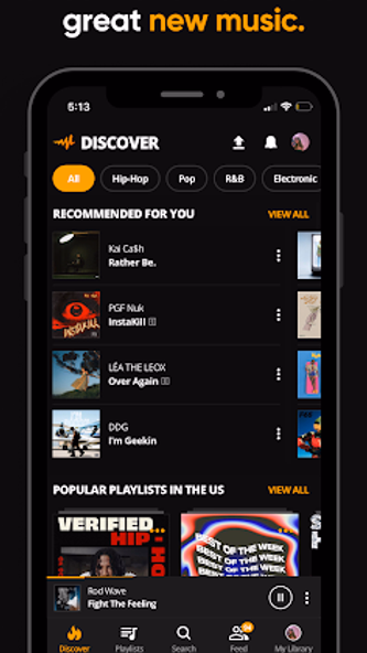 Audiomack: Music Downloader Screenshot 1 - AppWisp.com Audiomack: Music Downloader Screenshot 1 - AppWisp.com