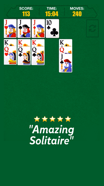 Solitary Classic card game Screenshot 2 - AppWisp.com Solitary Classic card game Screenshot 2 - AppWisp.com