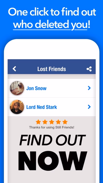 Still Friends Who Deleted Me Screenshot 2 - AppWisp.com Still Friends Who Deleted Me Screenshot 2 - AppWisp.com