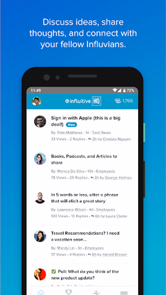 Influitive HQ Screenshot 1 - AppWisp.com Influitive HQ Screenshot 1 - AppWisp.com