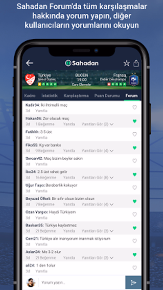 Sahadan Canlı Sonuçlar Screenshot 4 - AppWisp.com Sahadan Canlı Sonuçlar Screenshot 4 - AppWisp.com