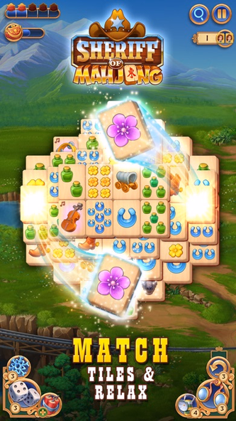 Sheriff of Mahjong: Tile Games Screenshot 1 - AppWisp.com Sheriff of Mahjong: Tile Games Screenshot 1 - AppWisp.com