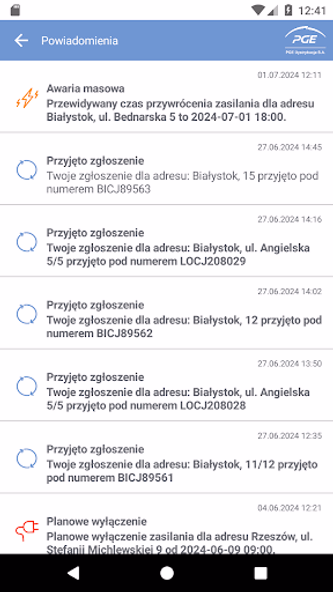 991 Assistant PGE Dystrybucja Screenshot 3 - AppWisp.com 991 Assistant PGE Dystrybucja Screenshot 3 - AppWisp.com