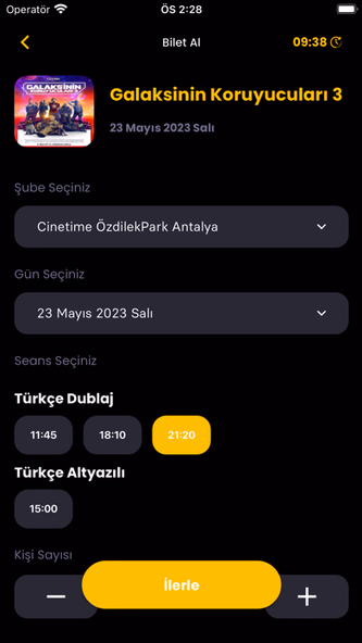 Cinetime Screenshot 4 - AppWisp.com Cinetime Screenshot 4 - AppWisp.com