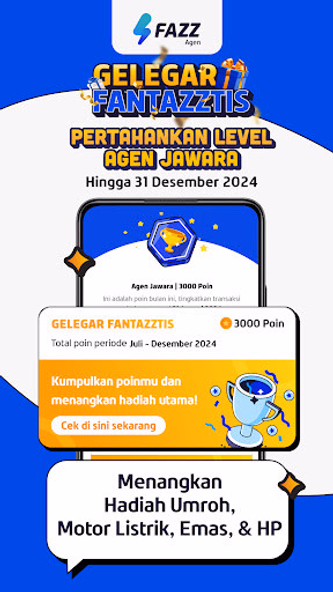 Fazz: Pulsa Tagihan Harga Agen Screenshot 1 - AppWisp.com Fazz: Pulsa Tagihan Harga Agen Screenshot 1 - AppWisp.com