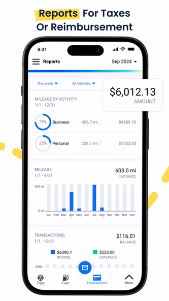 Mileage Tracker App by TripLog Screenshot 4 - AppWisp.com Mileage Tracker App by TripLog Screenshot 4 - AppWisp.com