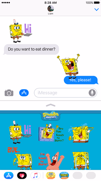 SpongeBob Stickers! Screenshot 3 - AppWisp.com SpongeBob Stickers! Screenshot 3 - AppWisp.com