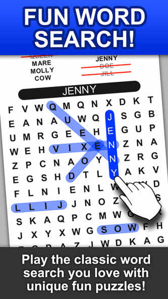 Word Search and Find - Search for Animals, Baby Names, Christmas, Food and more! Screenshot 1 - AppWisp.com Word Search and Find - Search for Animals, Baby Names, Christmas, Food and more! Screenshot 1 - AppWisp.com