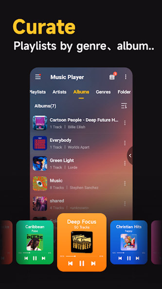 Music Player with Equalizer Screenshot 2 - AppWisp.com Music Player with Equalizer Screenshot 2 - AppWisp.com