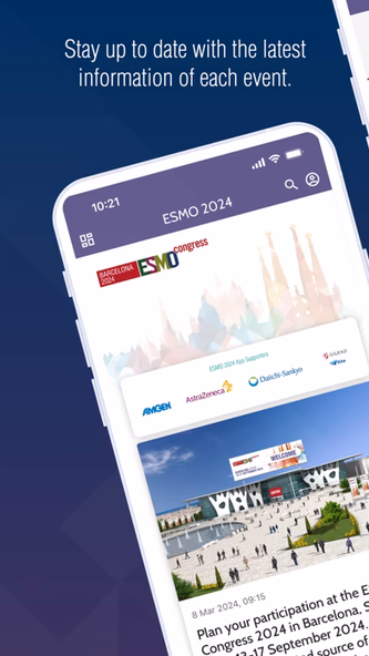 ESMO Events App Screenshot 2 - AppWisp.com ESMO Events App Screenshot 2 - AppWisp.com