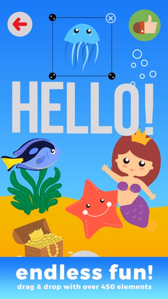 Kids Sea Life Creator - early math calculations using voice recording and make funny images Screenshot 2 - AppWisp.com Kids Sea Life Creator - early math calculations using voice recording and make funny images Screenshot 2 - AppWisp.com