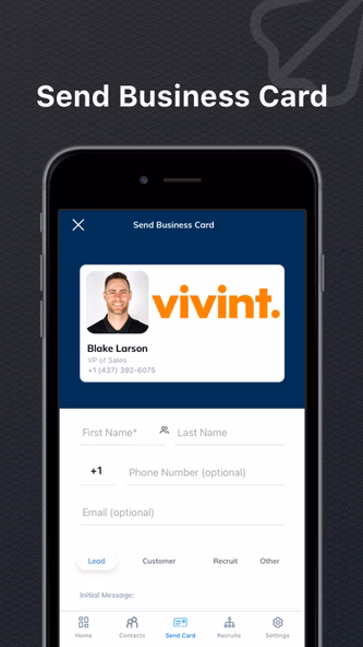 RepCard-Digital Business Cards Screenshot 4 - AppWisp.com RepCard-Digital Business Cards Screenshot 4 - AppWisp.com