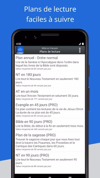 Bible en français Louis Segond Screenshot 3 - AppWisp.com Bible en français Louis Segond Screenshot 3 - AppWisp.com