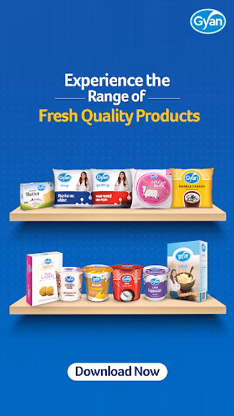 Gyan : Daily Online Fresh Milk Screenshot 1 - AppWisp.com Gyan : Daily Online Fresh Milk Screenshot 1 - AppWisp.com