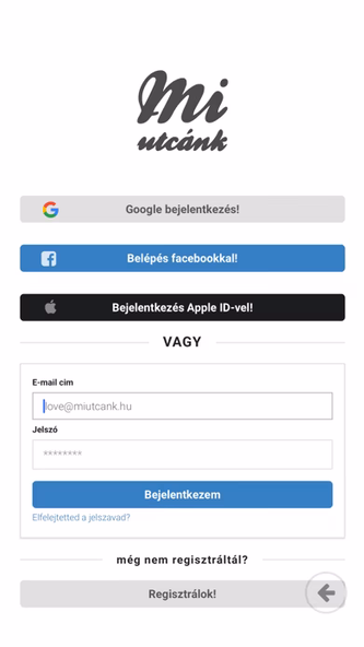 Miutcánk - Adj kérj szervezz! Screenshot 1 - AppWisp.com