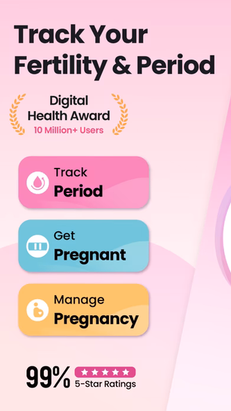 Femometer Fertility Tracker Screenshot 1 - AppWisp.com