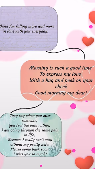 Love Messages For Wife & Poems Screenshot 2 - AppWisp.com Love Messages For Wife & Poems Screenshot 2 - AppWisp.com
