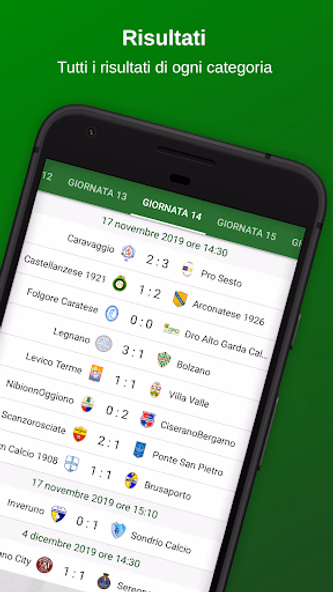 Tuttocampo - Calcio Screenshot 2 - AppWisp.com Tuttocampo - Calcio Screenshot 2 - AppWisp.com