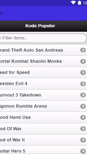 Kode Game PS2 Lengkap Screenshot 3 - AppWisp.com Kode Game PS2 Lengkap Screenshot 3 - AppWisp.com