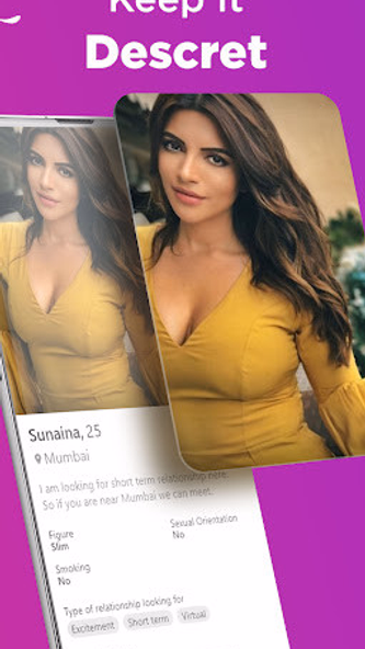 Flare: Local Indian Dating App Screenshot 3 - AppWisp.com Flare: Local Indian Dating App Screenshot 3 - AppWisp.com
