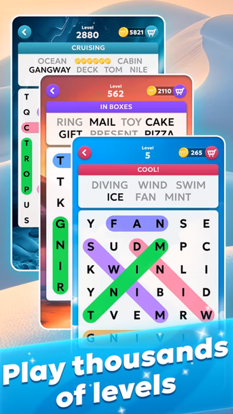 Word Search Pro‧ Screenshot 3 - AppWisp.com Word Search Pro‧ Screenshot 3 - AppWisp.com