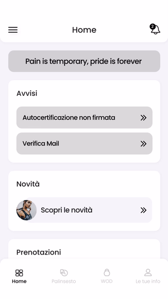 Crossfit Sassuolo Screenshot 2 - AppWisp.com Crossfit Sassuolo Screenshot 2 - AppWisp.com