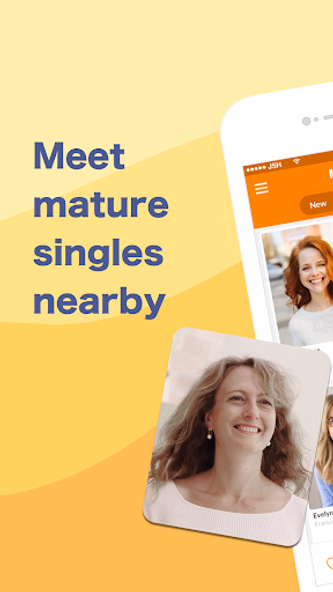 Mature Singles: Over 40 Dating Screenshot 1 - AppWisp.com Mature Singles: Over 40 Dating Screenshot 1 - AppWisp.com
