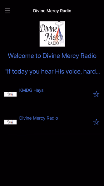 Divine Mercy Radio. Screenshot 1 - AppWisp.com Divine Mercy Radio. Screenshot 1 - AppWisp.com