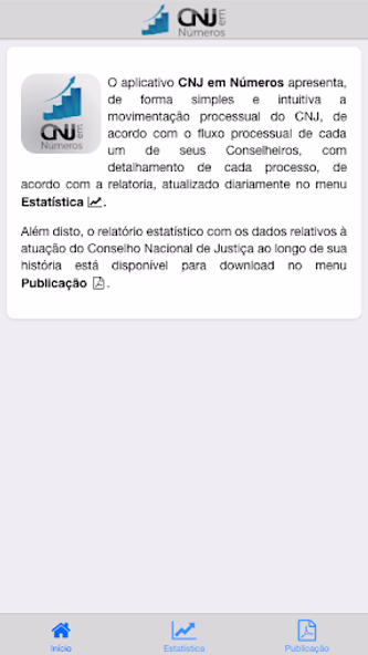 CNJ em Números Screenshot 2 - AppWisp.com CNJ em Números Screenshot 2 - AppWisp.com