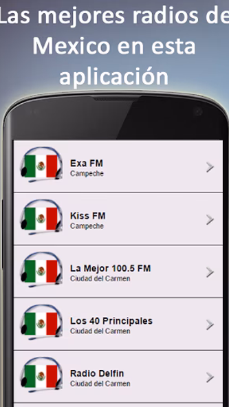 Radio Mexico AM FM - Stations Screenshot 2 - AppWisp.com Radio Mexico AM FM - Stations Screenshot 2 - AppWisp.com