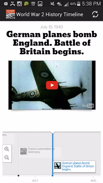 World War 2 History Timeline Screenshot 3 - AppWisp.com World War 2 History Timeline Screenshot 3 - AppWisp.com