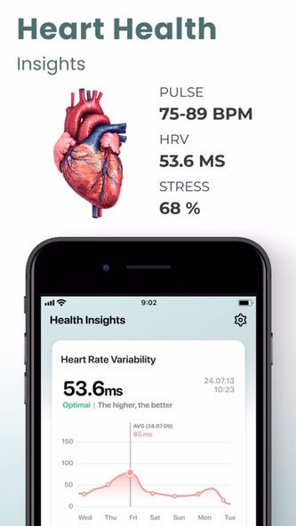 HeartBit: Heart Health Tracker Screenshot 4 - AppWisp.com HeartBit: Heart Health Tracker Screenshot 4 - AppWisp.com