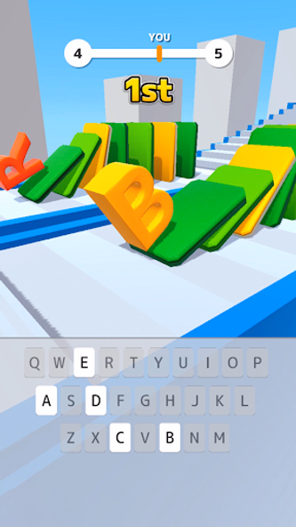 Type Spin: alphabet run game Screenshot 1 - AppWisp.com Type Spin: alphabet run game Screenshot 1 - AppWisp.com