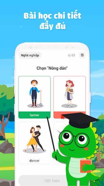 Học Tiếng Anh cùng Dino Screenshot 3 - AppWisp.com Học Tiếng Anh cùng Dino Screenshot 3 - AppWisp.com