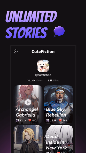 WhatIF - AI Storytelling Screenshot 4 - AppWisp.com WhatIF - AI Storytelling Screenshot 4 - AppWisp.com