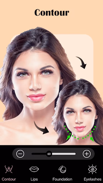 Beauty Makeup & Face Retouch Screenshot 1 - AppWisp.com Beauty Makeup & Face Retouch Screenshot 1 - AppWisp.com